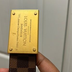 Mens LV belt